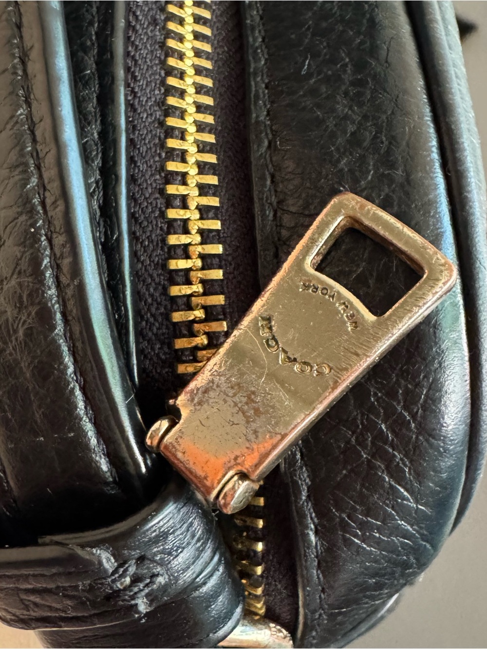 COACH Black Pebbled Leather Mini Jamie Camera Crossbody Bag - Picture 3 of 8